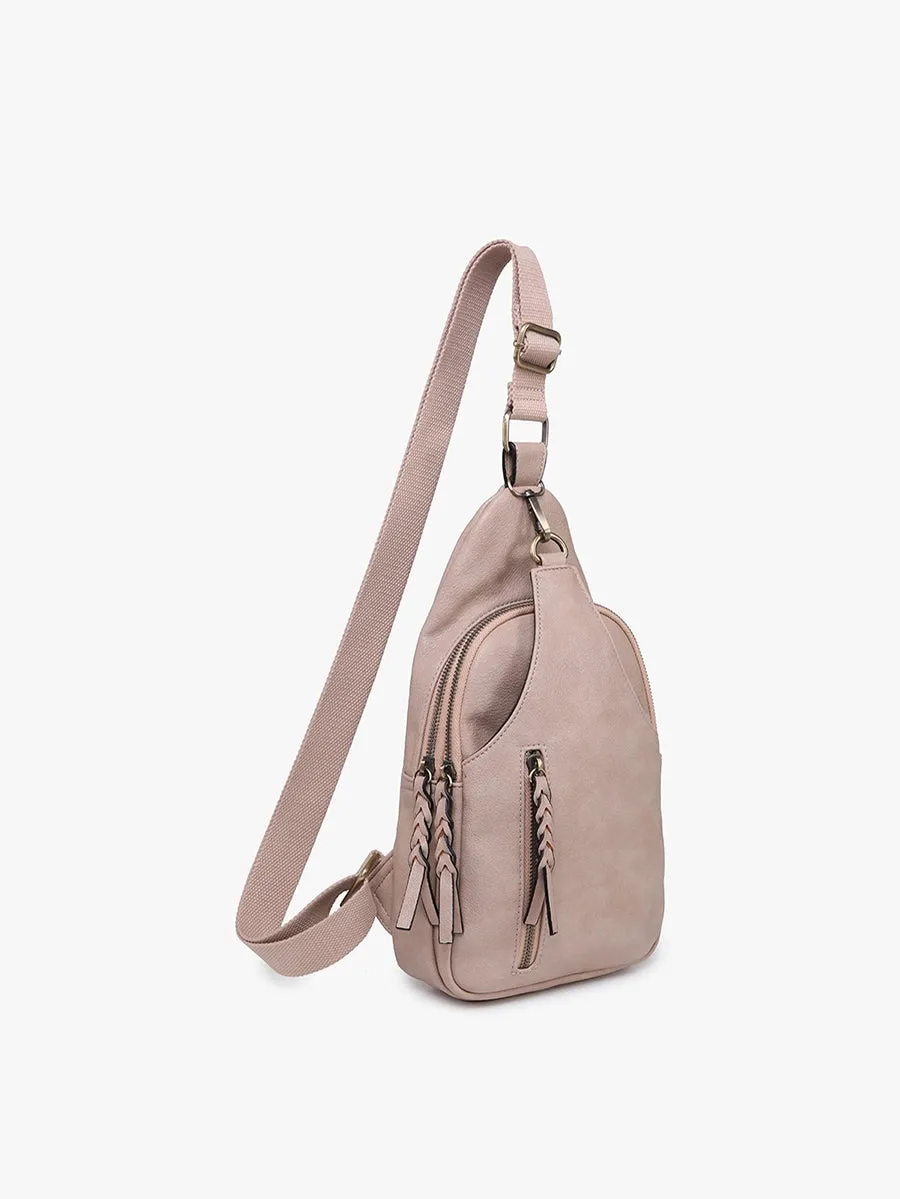Nikki Dual Compartment Sling Bag