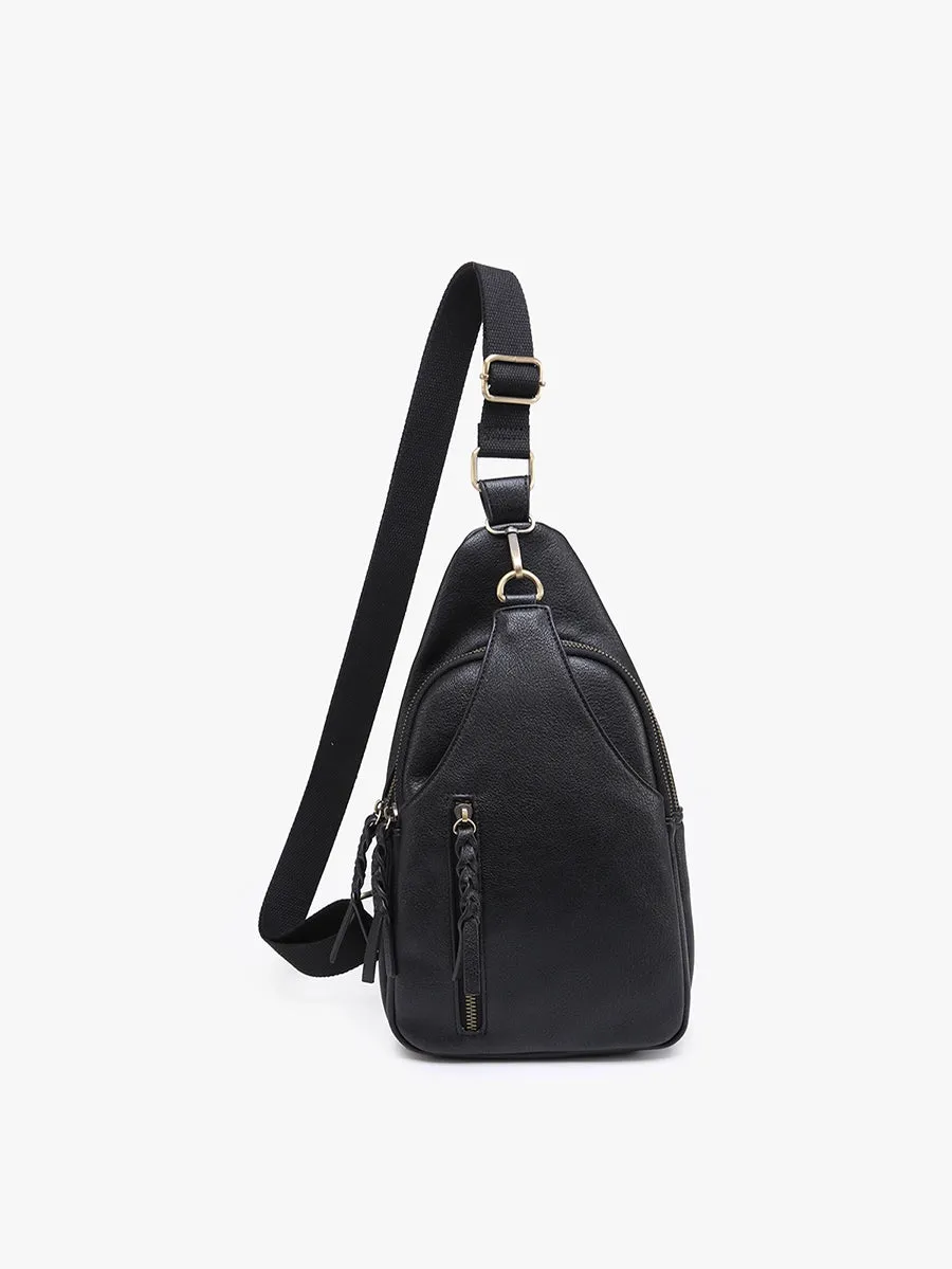 Nikki Dual Compartment Sling Bag