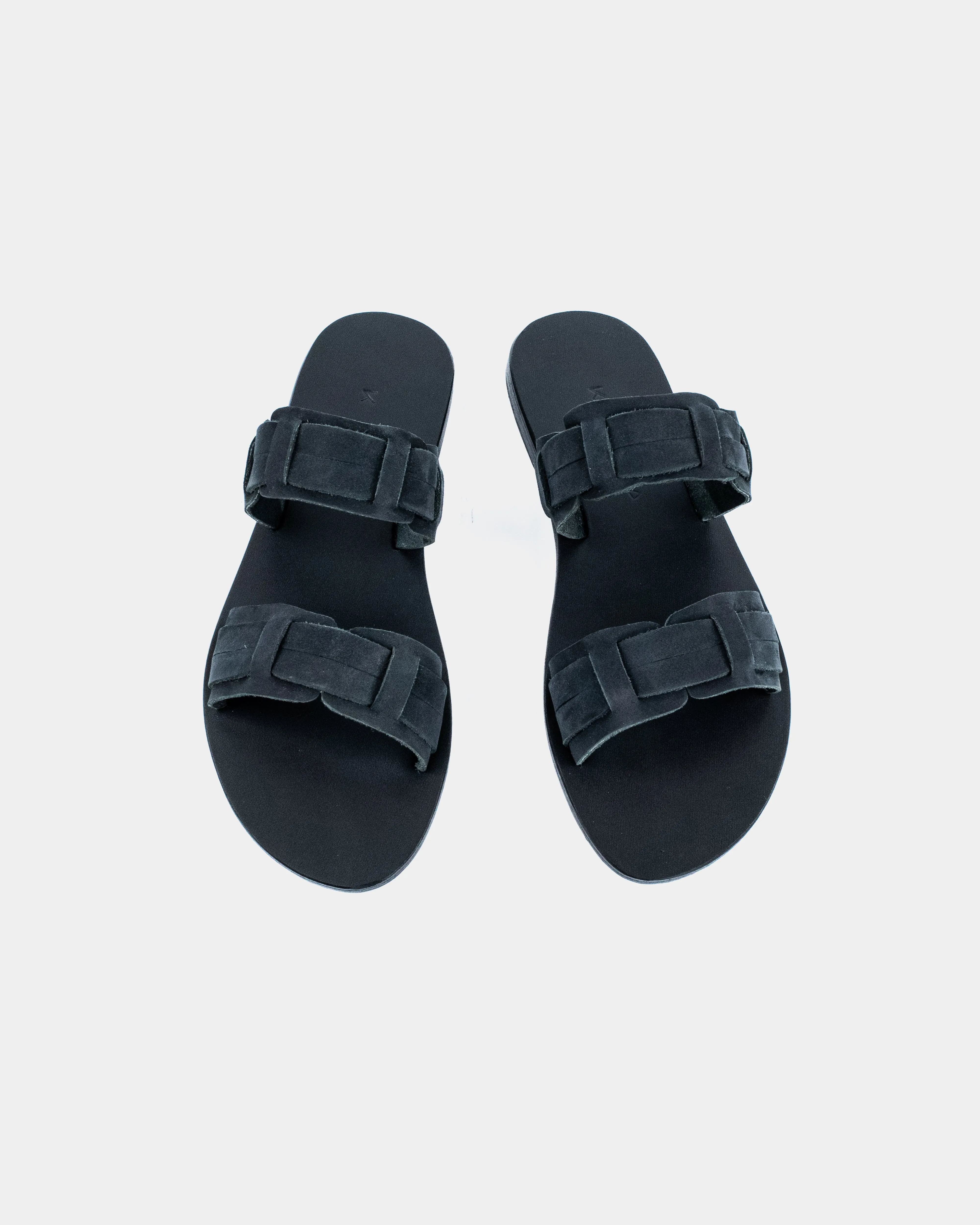 NISYROS - BLACK/BLACK SUEDE