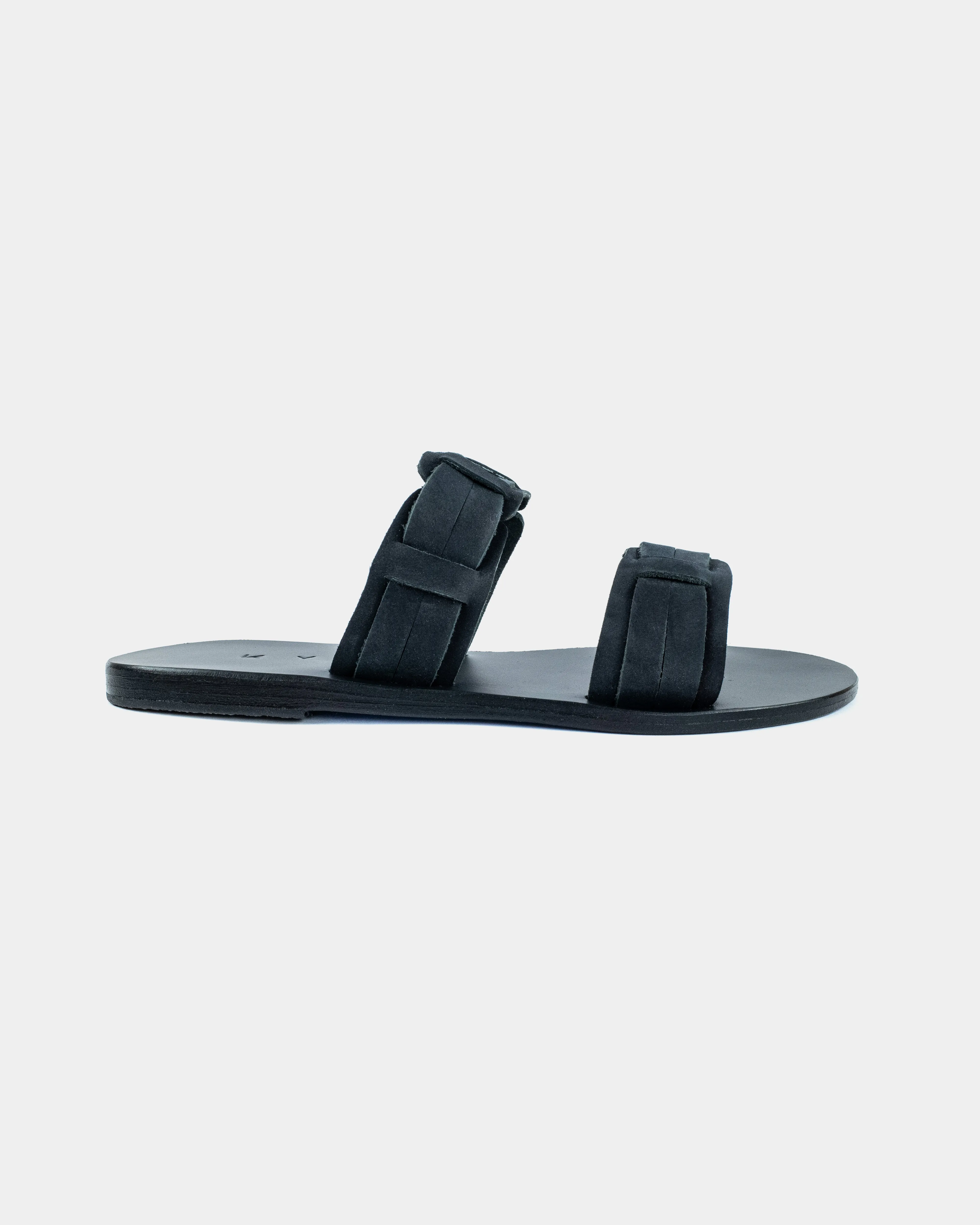 NISYROS - BLACK/BLACK SUEDE