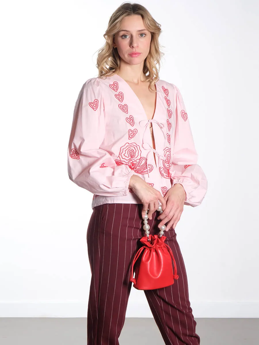 OBJAdriana Handbag - Fiesta Red