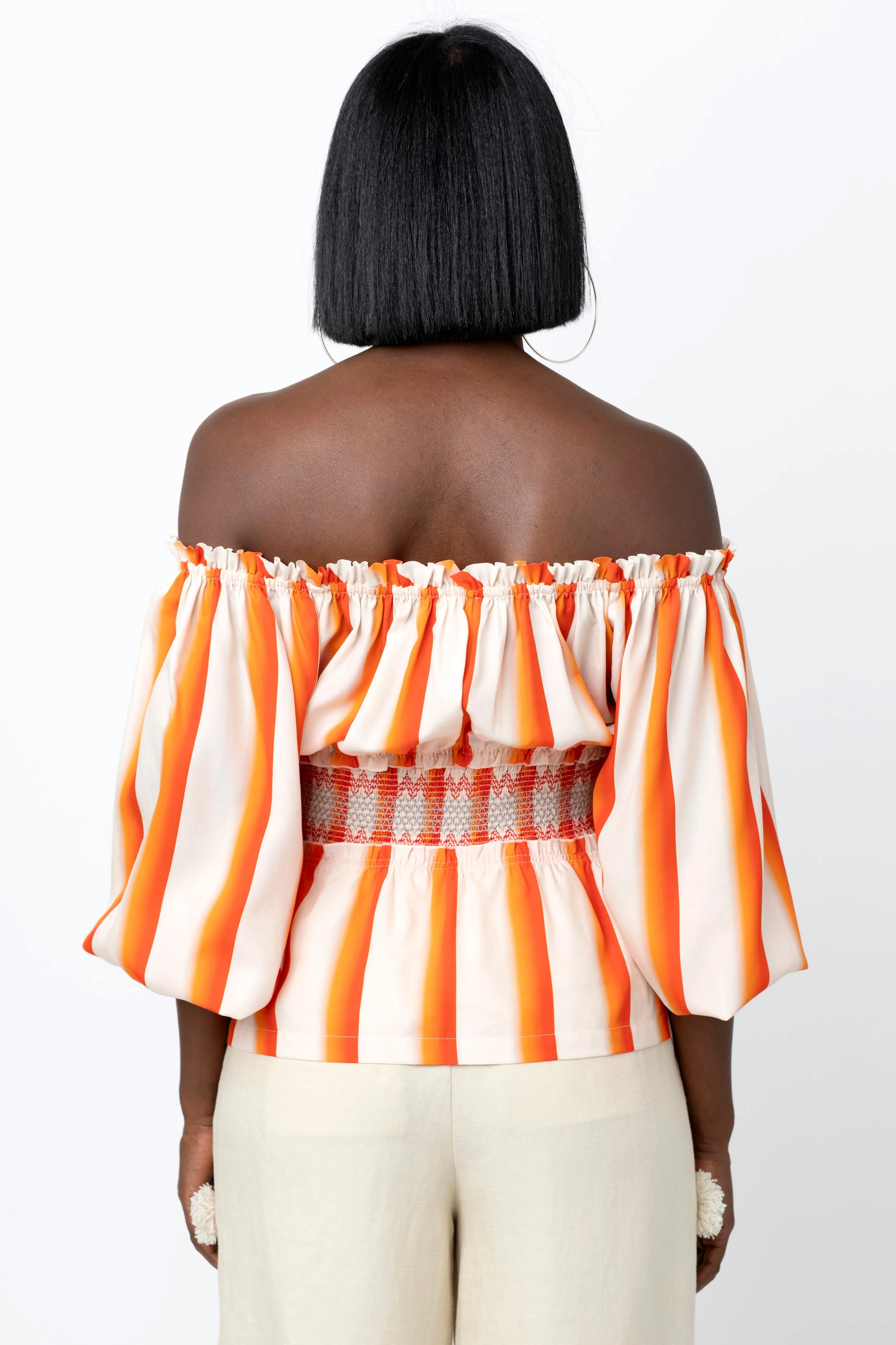 Off Shoulder Peasant