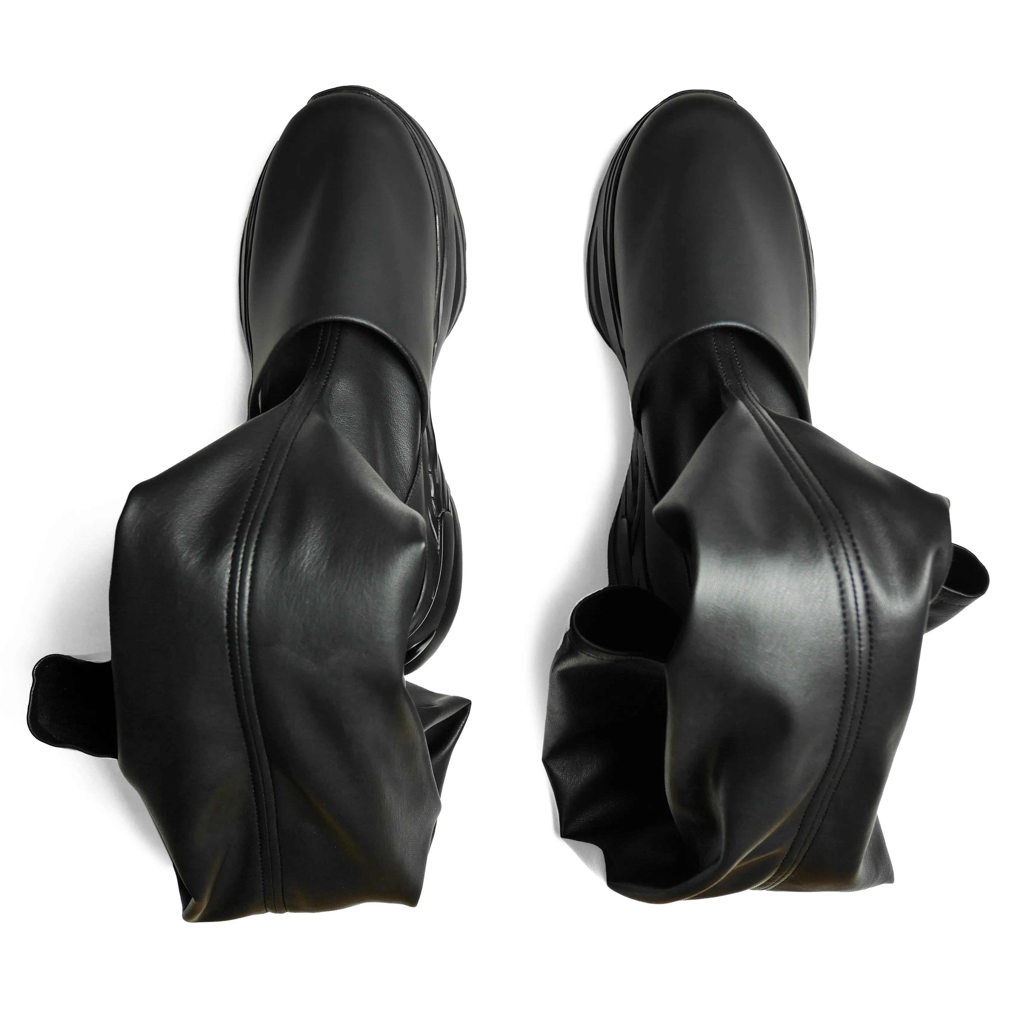 Overknee Tight Sneakers Black