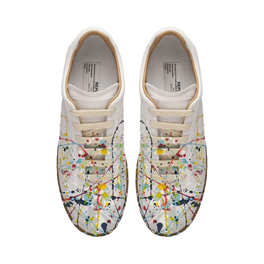 PAINT REPLICA SNEAKERS DIRTY WASH