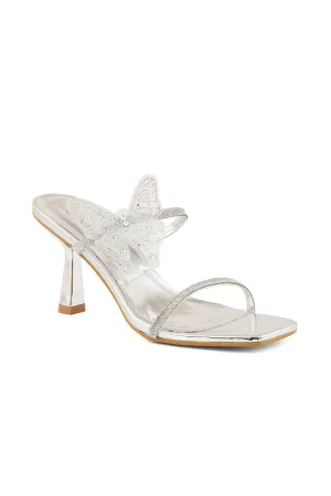 Party Wear Slip On I29235-Silver
