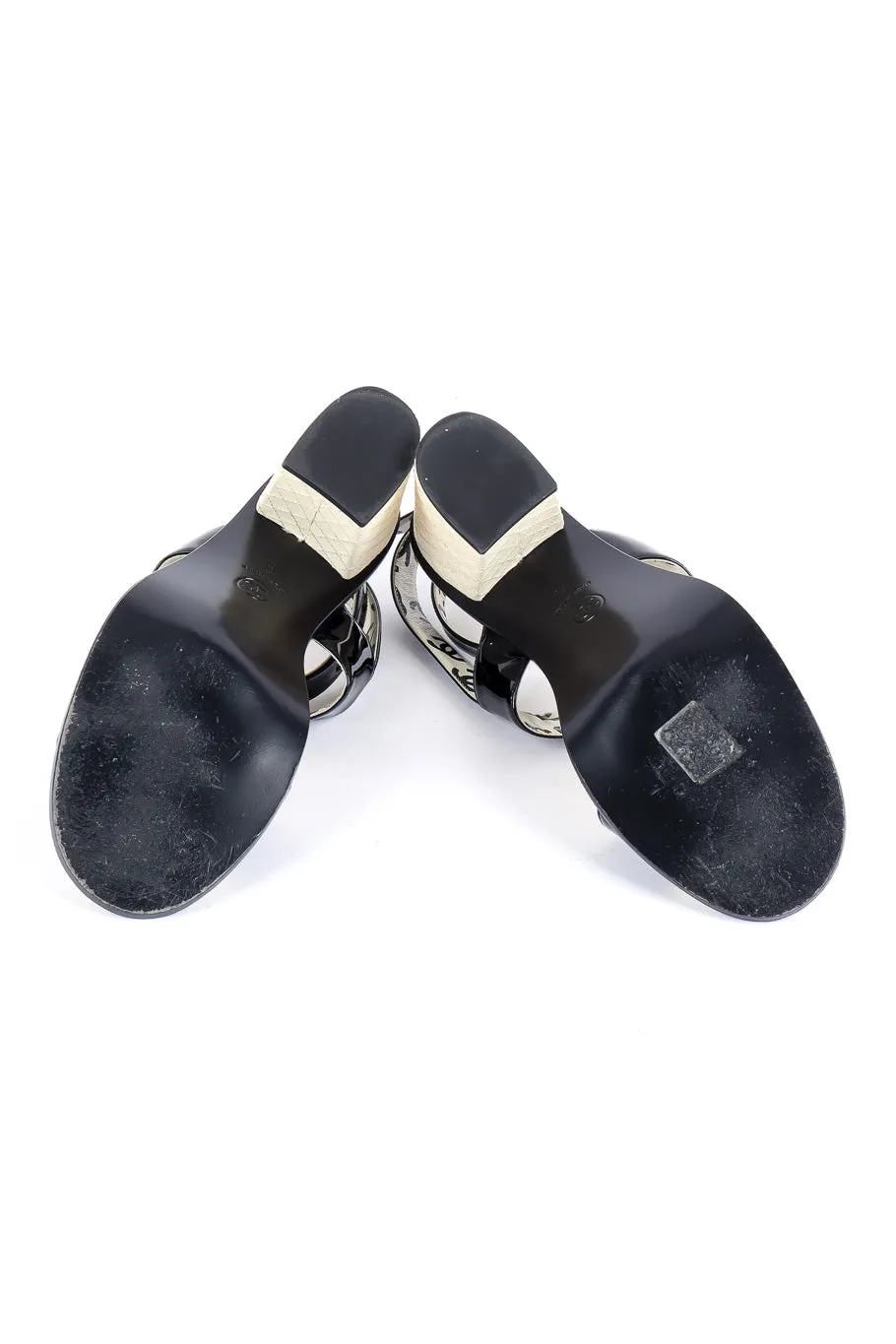 Patent Leather Strappy Sandals