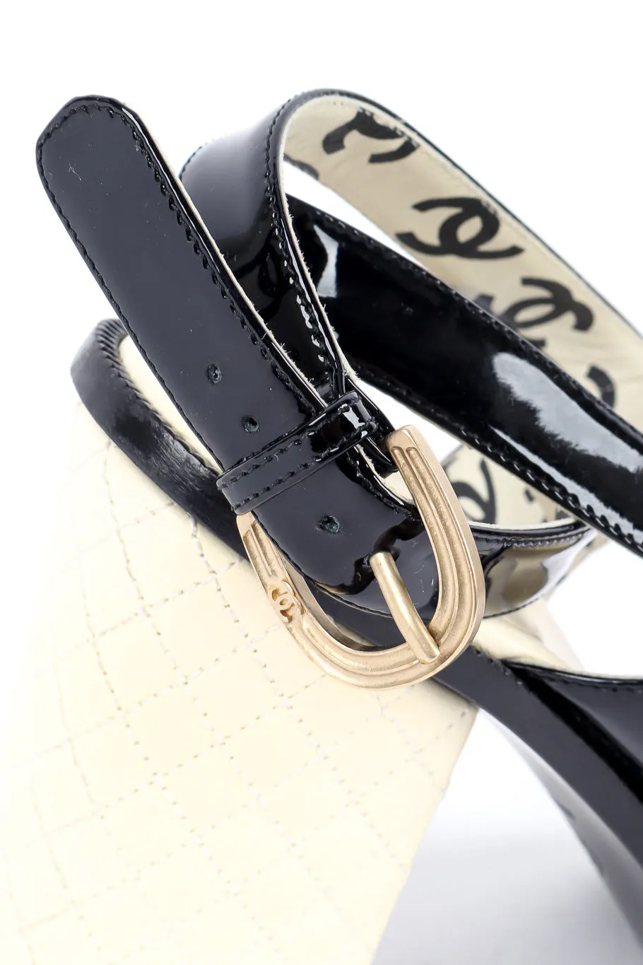 Patent Leather Strappy Sandals