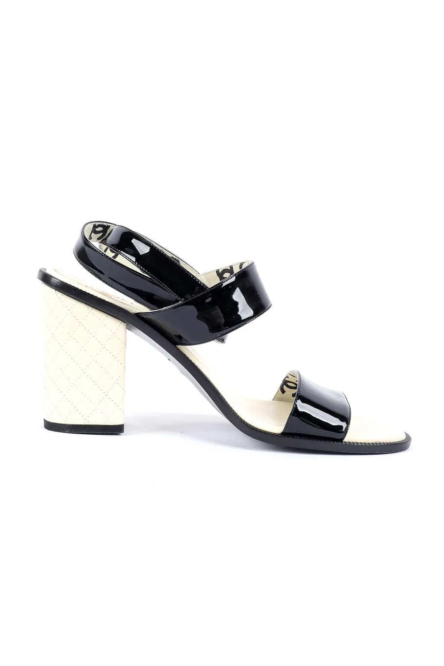 Patent Leather Strappy Sandals