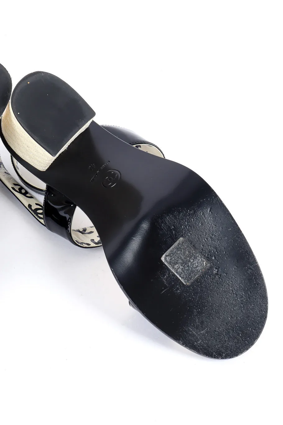 Patent Leather Strappy Sandals