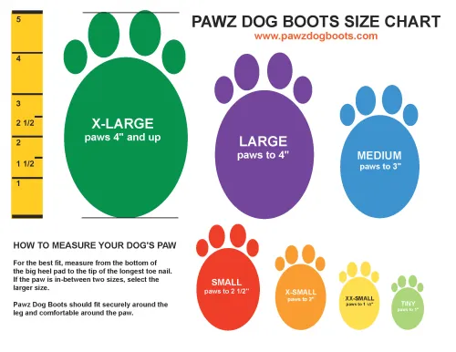 Pawz Rubber Dog Boots