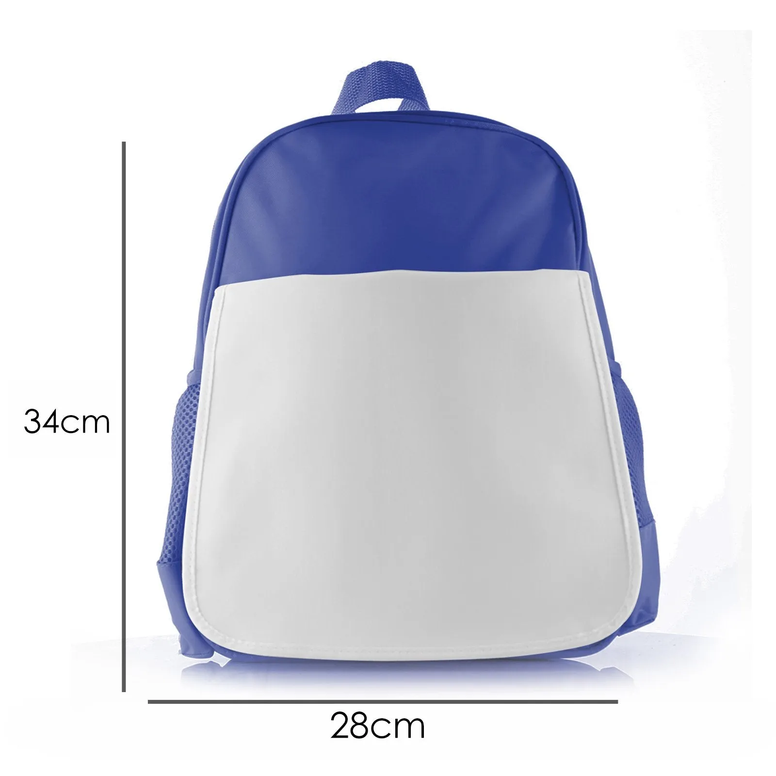 Personalised School Bag with Cute Text and Spot Cat and Leaves