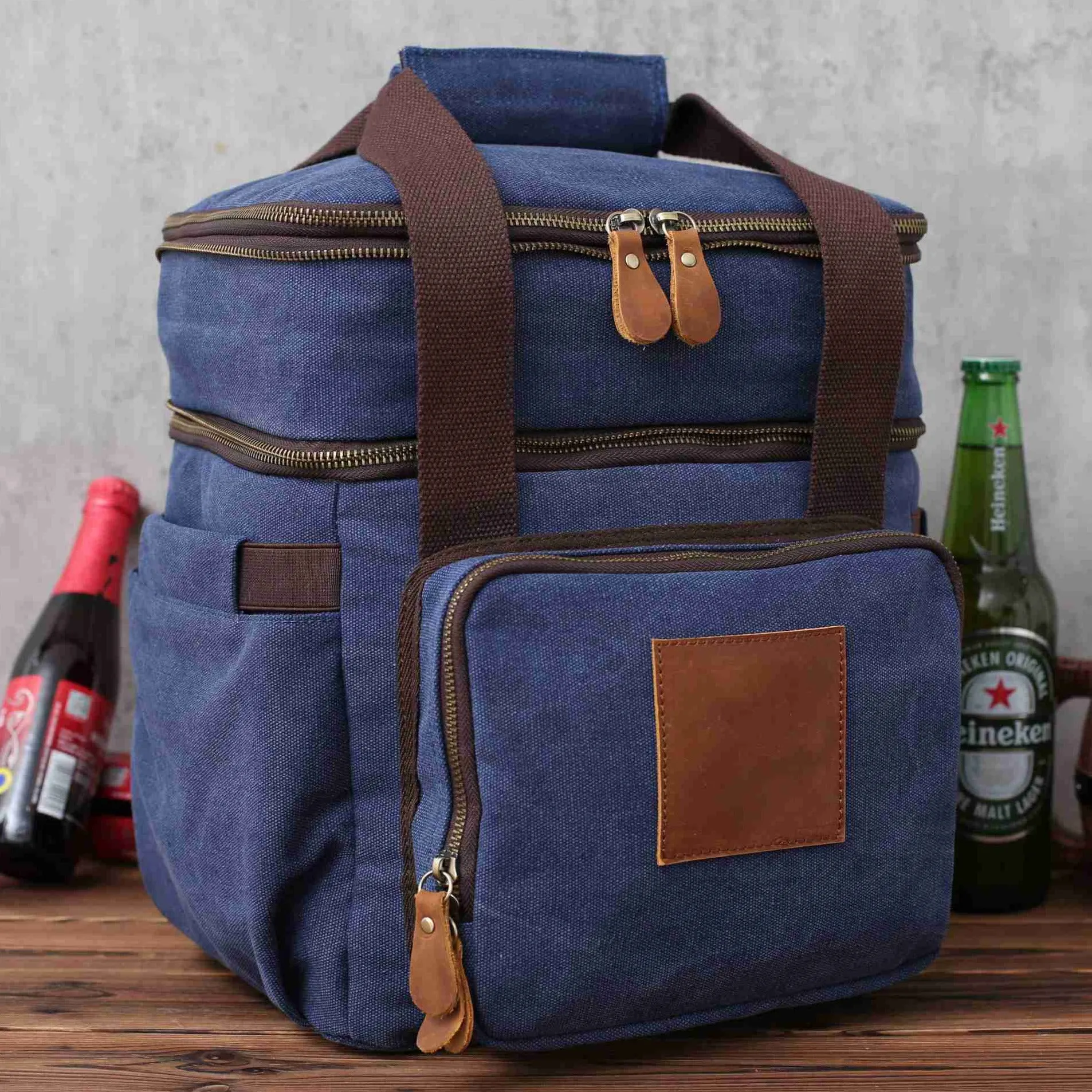 Personalized Groomsman Cooler Bag Beer Cooler Bag Insulated Lunch Cooler Bag Monogrammed Groomsmen Gift Christmas Gifts