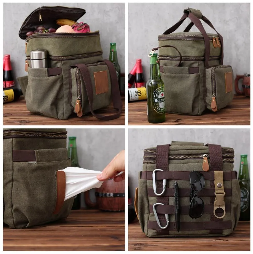 Personalized Groomsman Cooler Bag Beer Cooler Bag Insulated Lunch Cooler Bag Monogrammed Groomsmen Gift Christmas Gifts