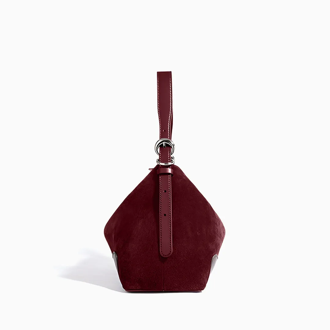 Pip Burgundy Shoulder Bag
