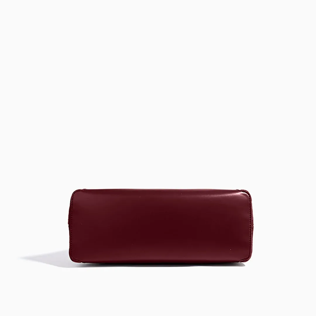 Pip Burgundy Shoulder Bag