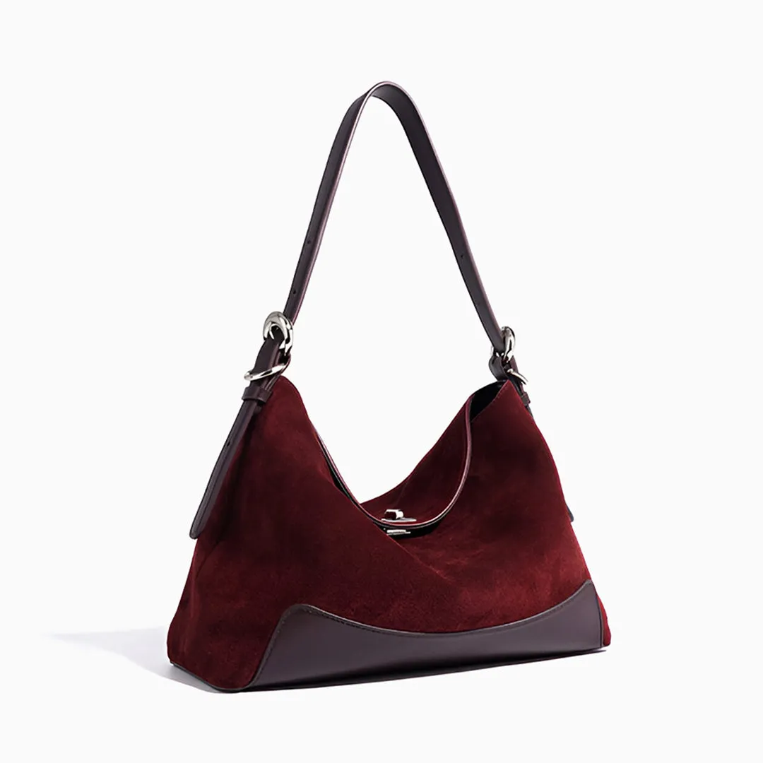 Pip Burgundy Shoulder Bag
