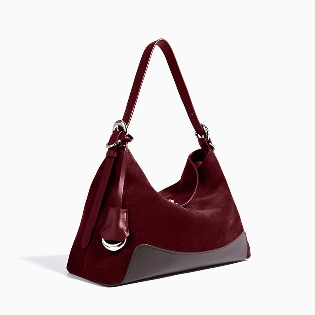 Pip Burgundy Shoulder Bag
