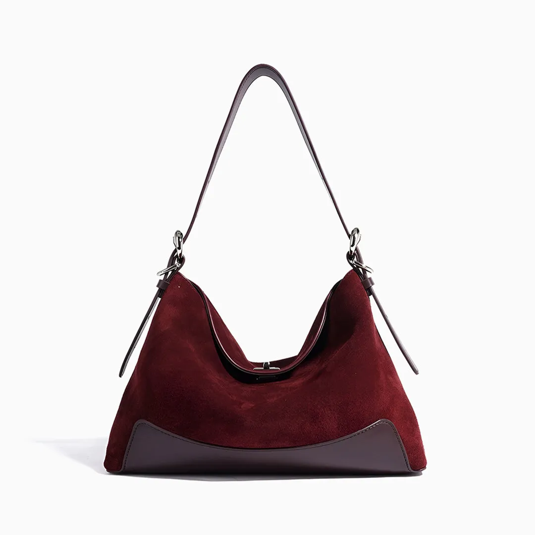 Pip Burgundy Shoulder Bag