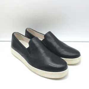 Prada Slip-On Sneakers Black Leather Size 40