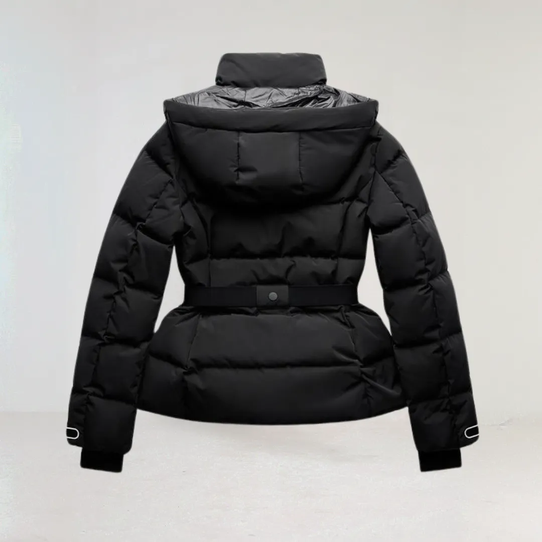 Premium Insulated Black Ski Jacket