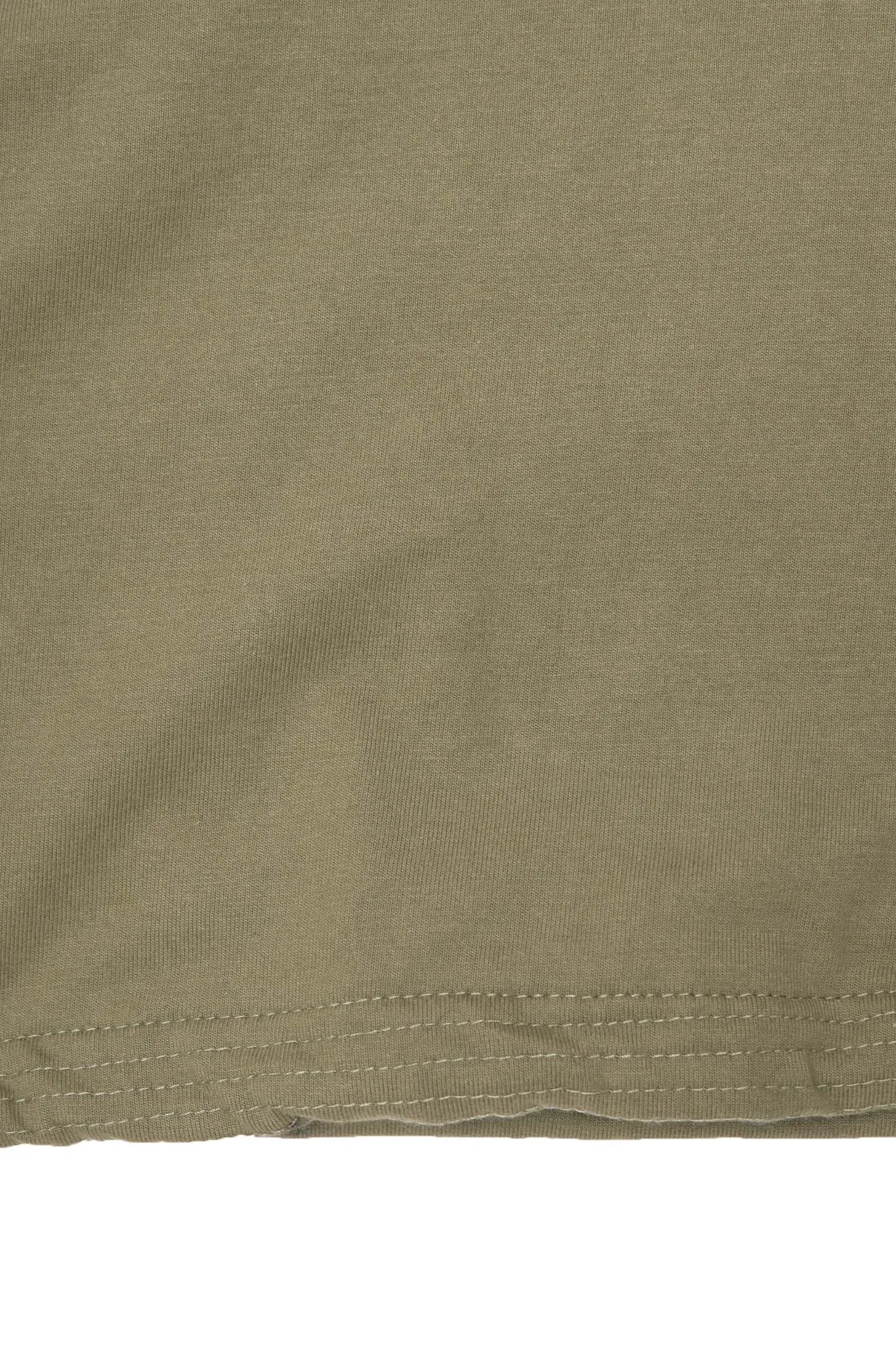 QUARTER ZIP L/S TEE V2 IN OLIVE