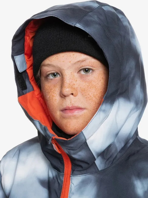 Quiksilver Boys Mission Printed Insulated Snow Jacket