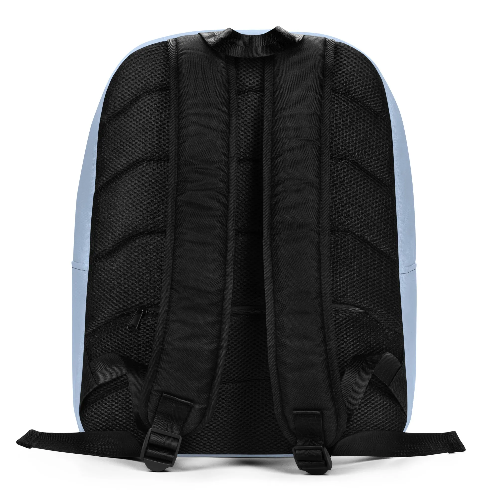 "LIVE FOR WHAT YOU LOVE" BY XCLUSIF POETIX LIGHT BLUE Minimalist Backpack