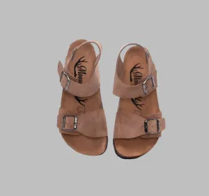 "Oh, Sunny Days" Leather Sandal