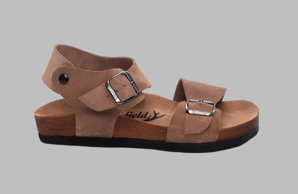 "Oh, Sunny Days" Leather Sandal