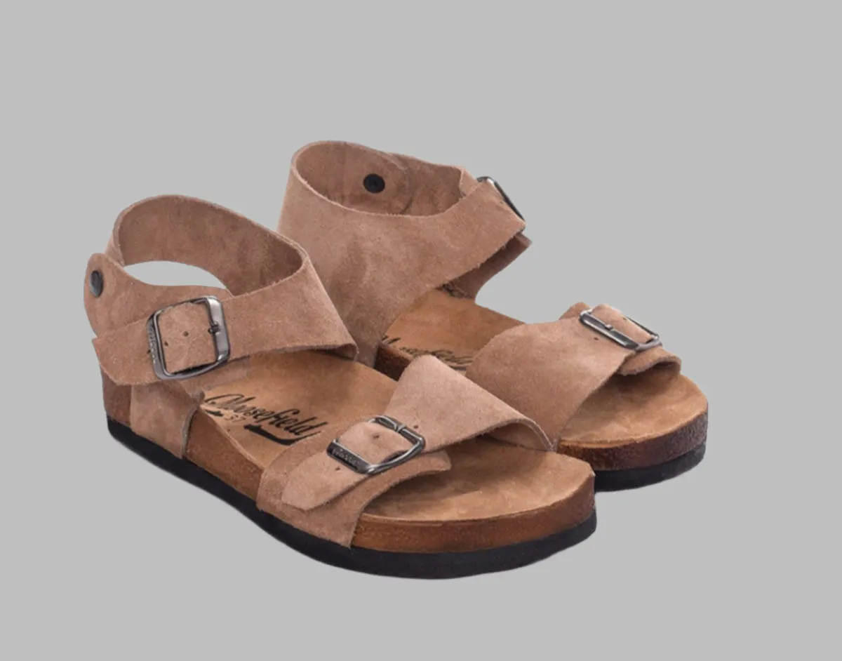 "Oh, Sunny Days" Leather Sandal