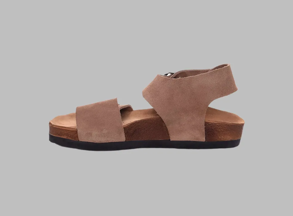 "Oh, Sunny Days" Leather Sandal