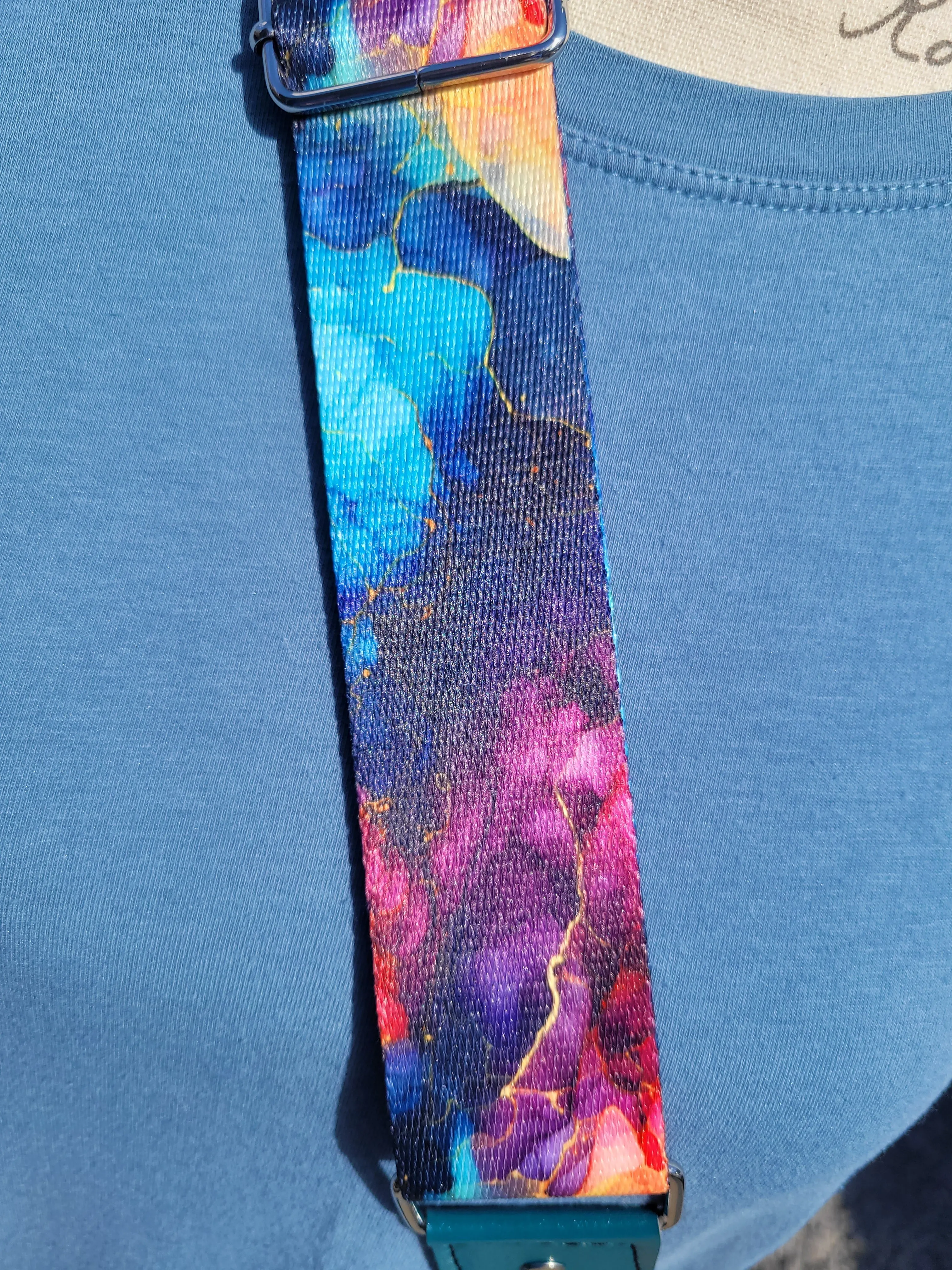 Rainbow Ink Phone Sling