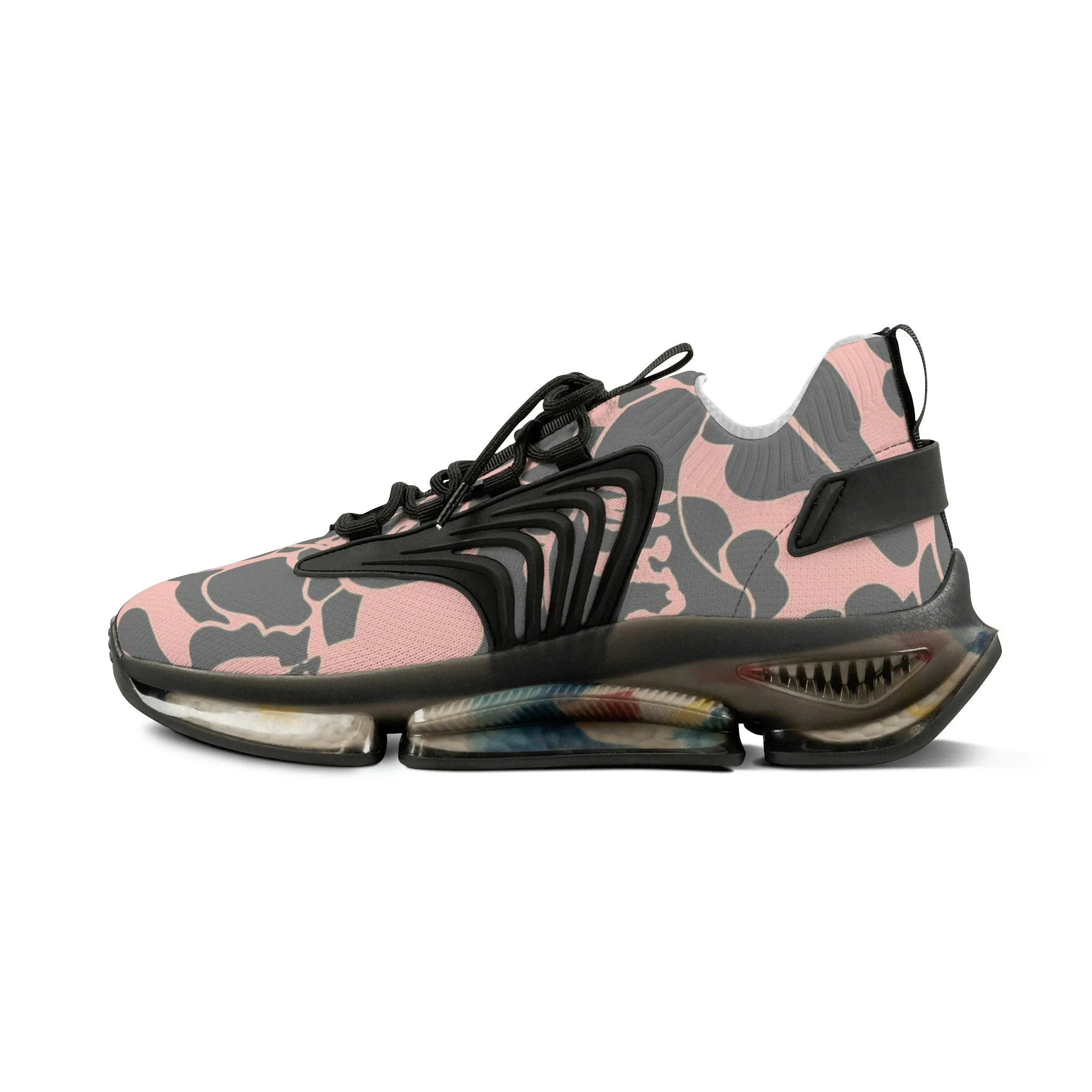 Raw Sushi "moon walker" Sports Sneakers (pink/grey camo)