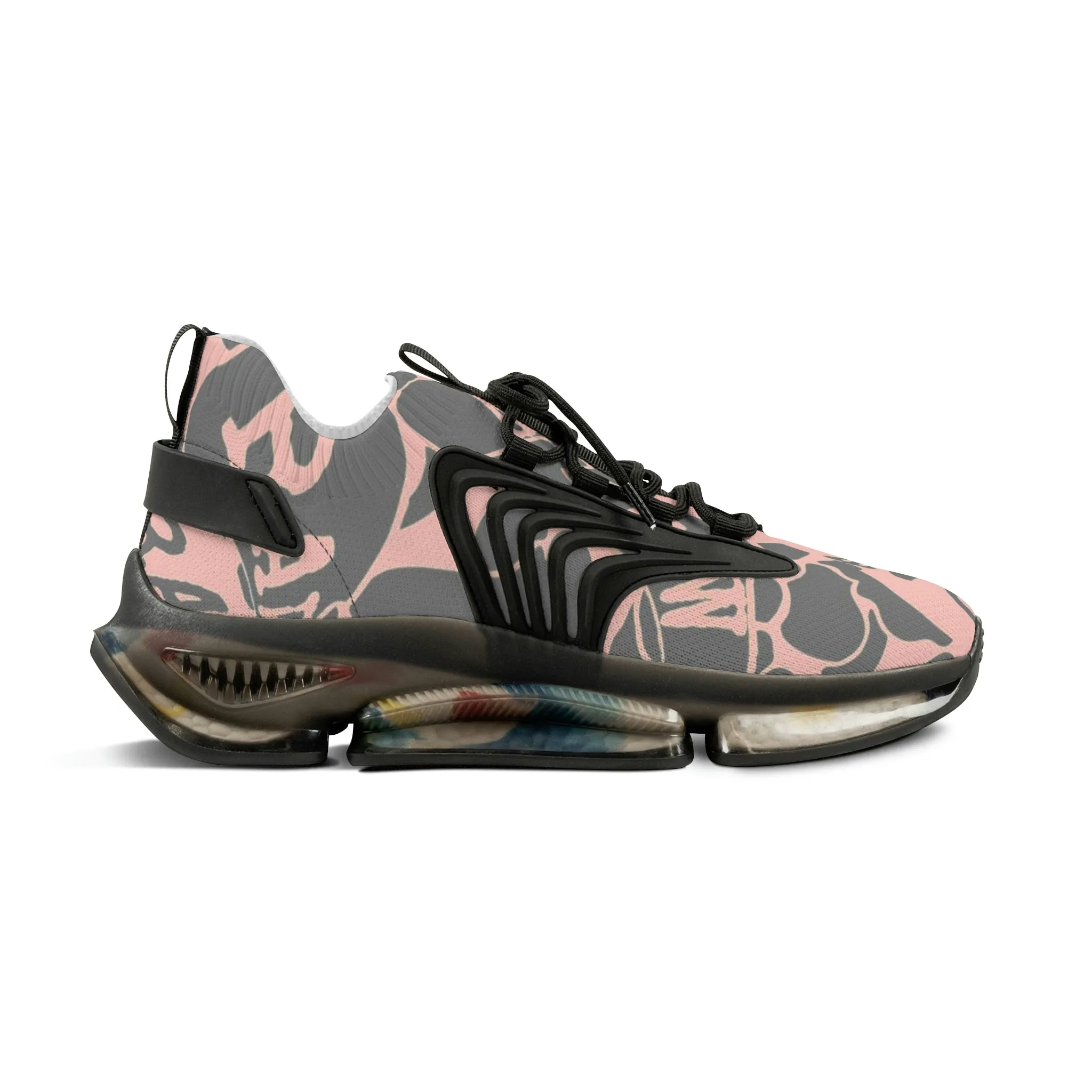 Raw Sushi "moon walker" Sports Sneakers (pink/grey camo)