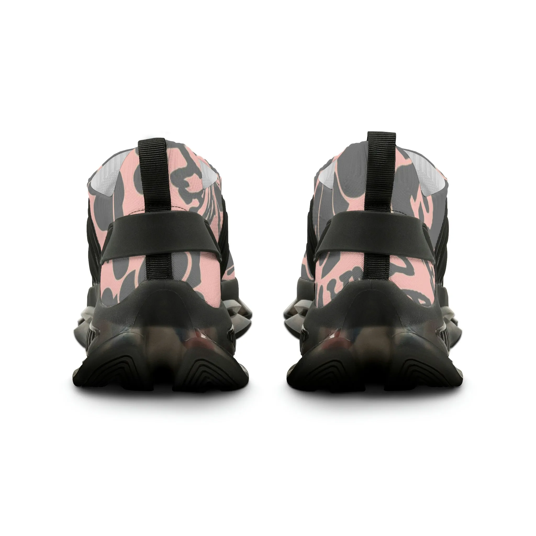 Raw Sushi "moon walker" Sports Sneakers (pink/grey camo)