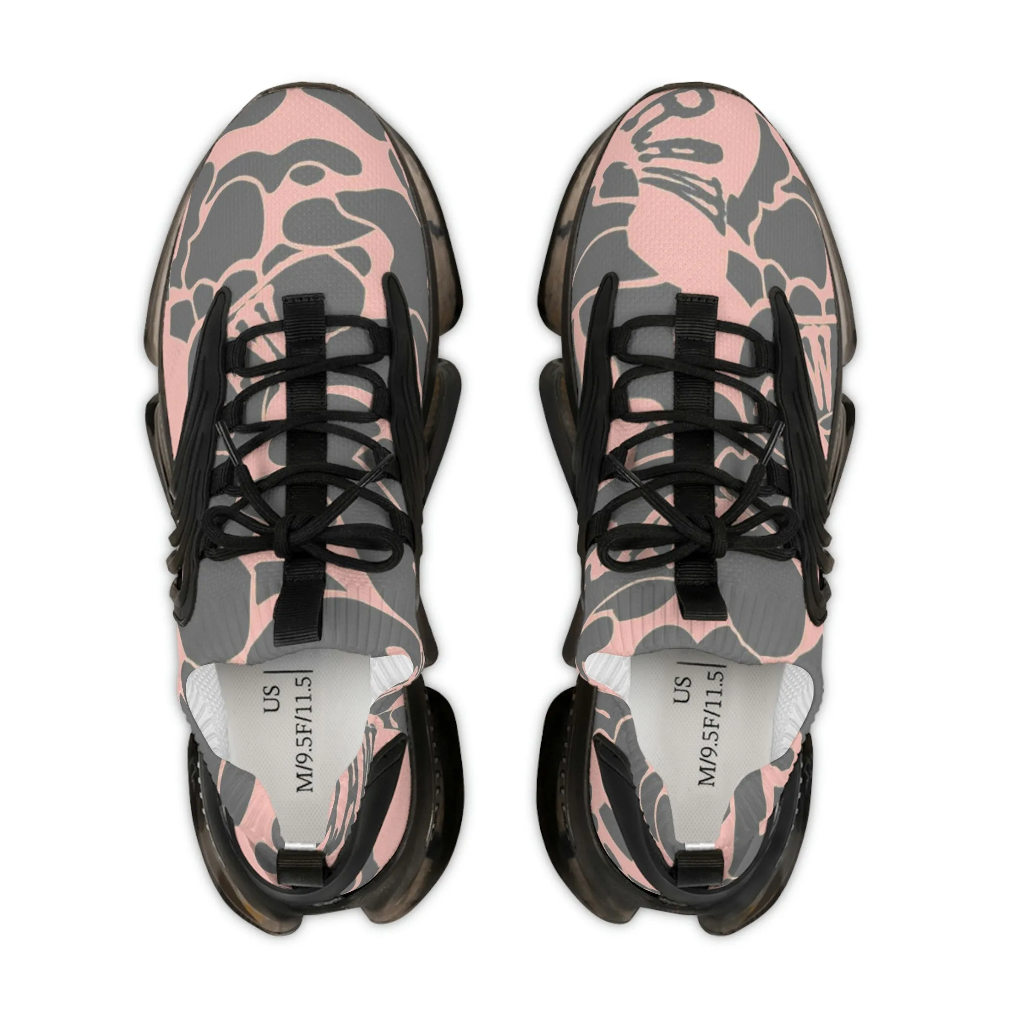 Raw Sushi "moon walker" Sports Sneakers (pink/grey camo)
