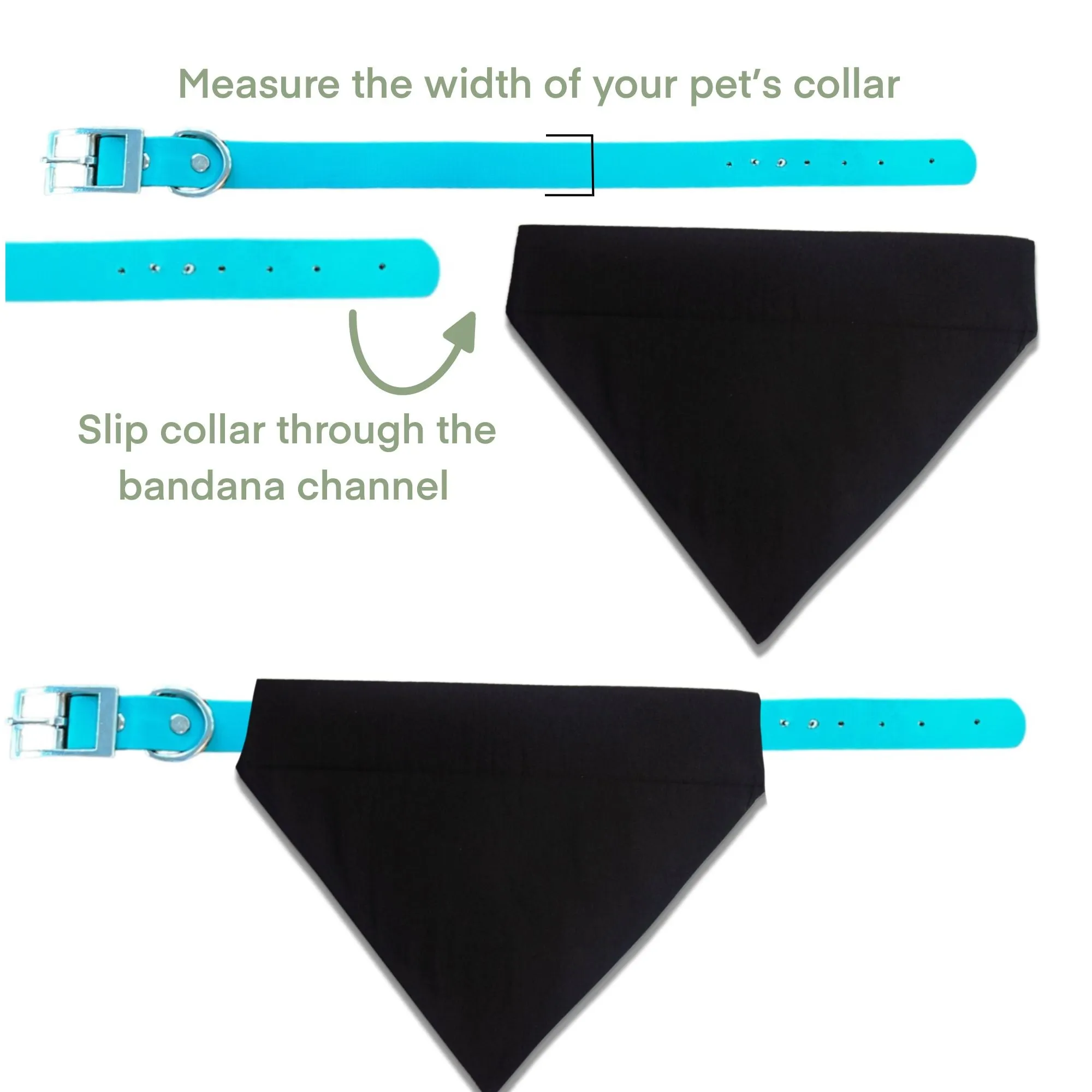 Red Christmas Lights Slip On Bandana