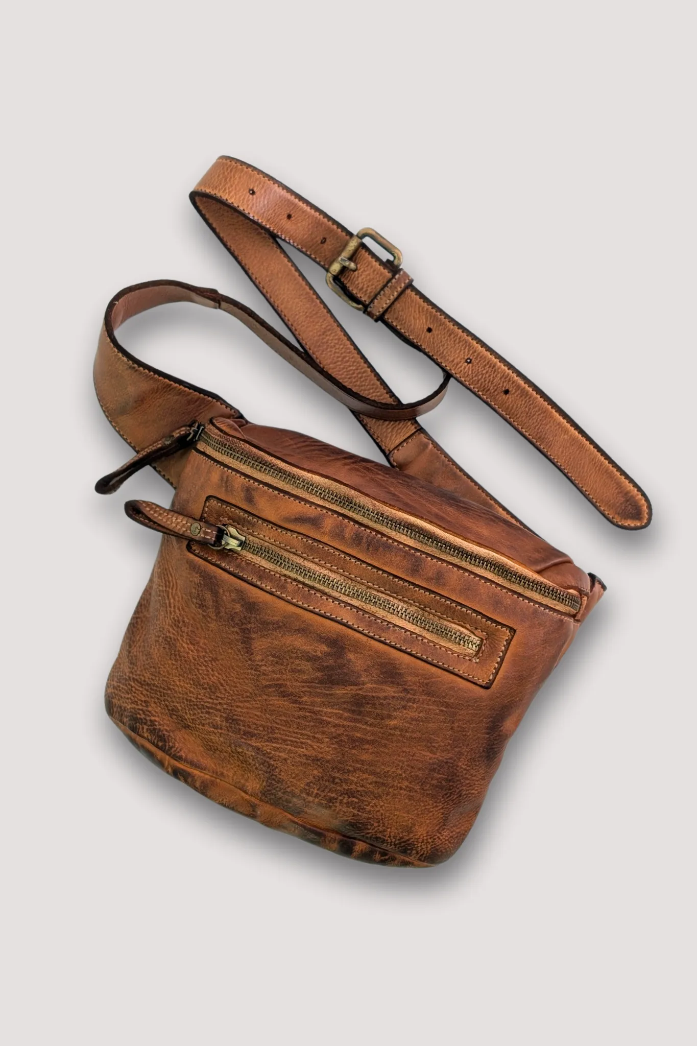 Rider Crossbody Sling Bag - Cognac Rocks - MENS - CANADA