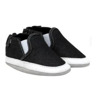 Robeez Liam Basic Soft Soles - Denim Black