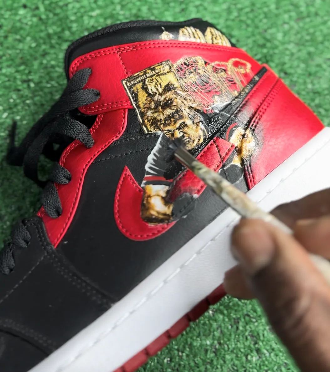 Rose Gold Jordan 1s | Limited Edition Pete Rose Signed Sneakers