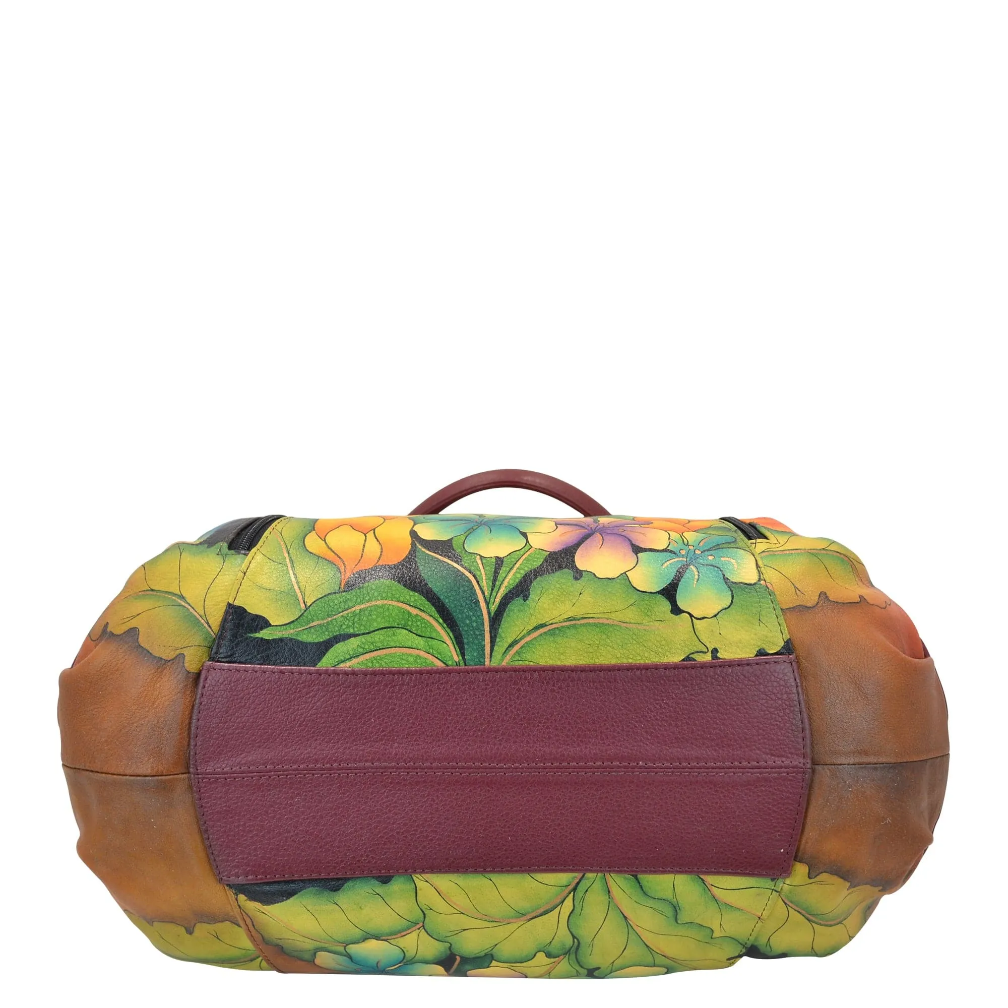 Ruched Satchel - 8064