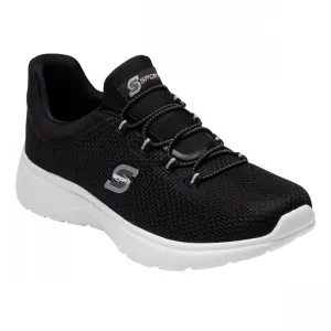 S Sport By Skechers Womens  Rummie Pull-On Sneakers 54349319 Black 9.5M