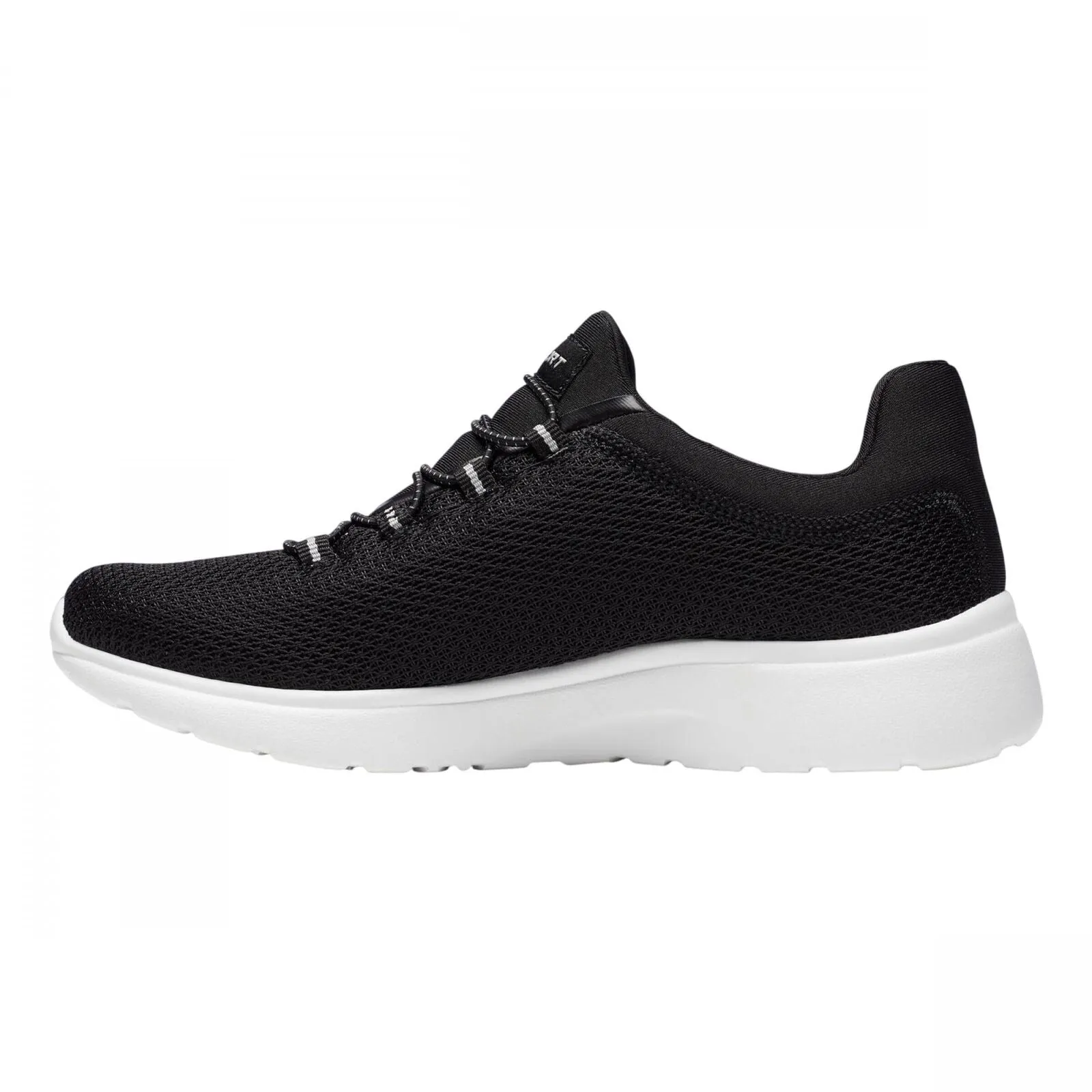 S Sport By Skechers Womens  Rummie Pull-On Sneakers 54349319 Black 9.5M