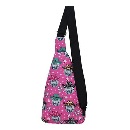 !SALE! Disco Cowgirl NGIL Large Sling Backpack