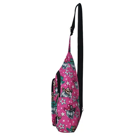 !SALE! Disco Cowgirl NGIL Large Sling Backpack