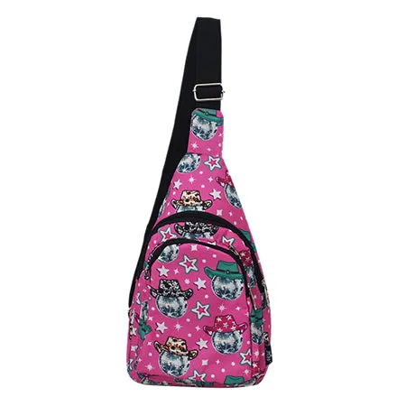 !SALE! Disco Cowgirl NGIL Large Sling Backpack
