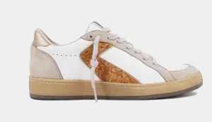 Salma Sneaker in Gold Cork by ShuShop