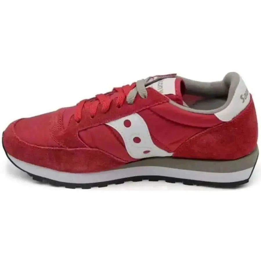 Saucony Men Sneakers Red Slip-On Sporty Style