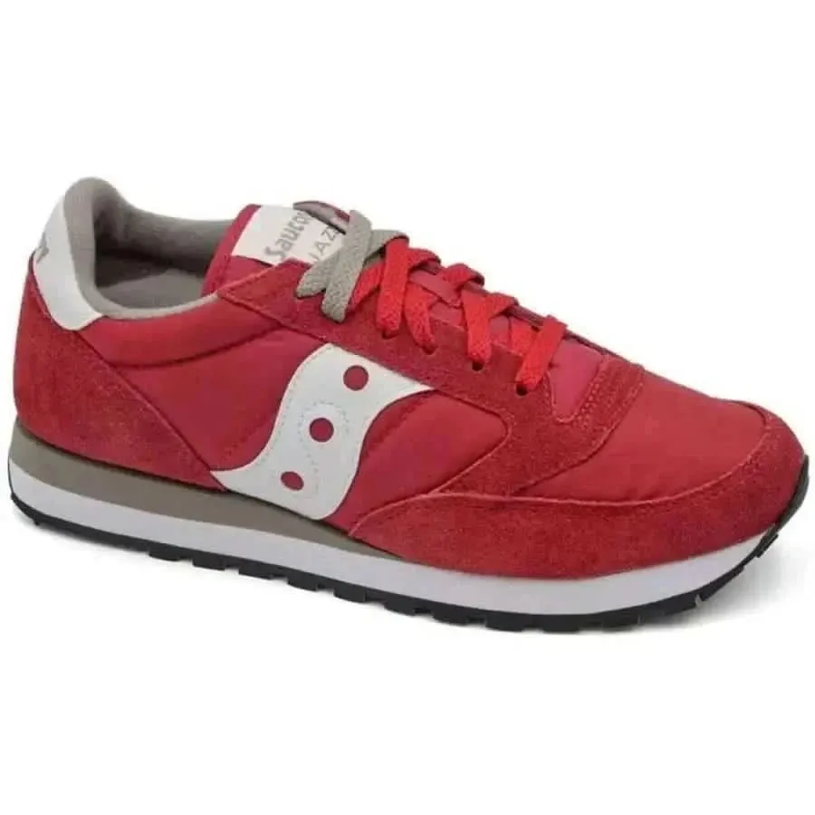 Saucony Men Sneakers Red Slip-On Sporty Style