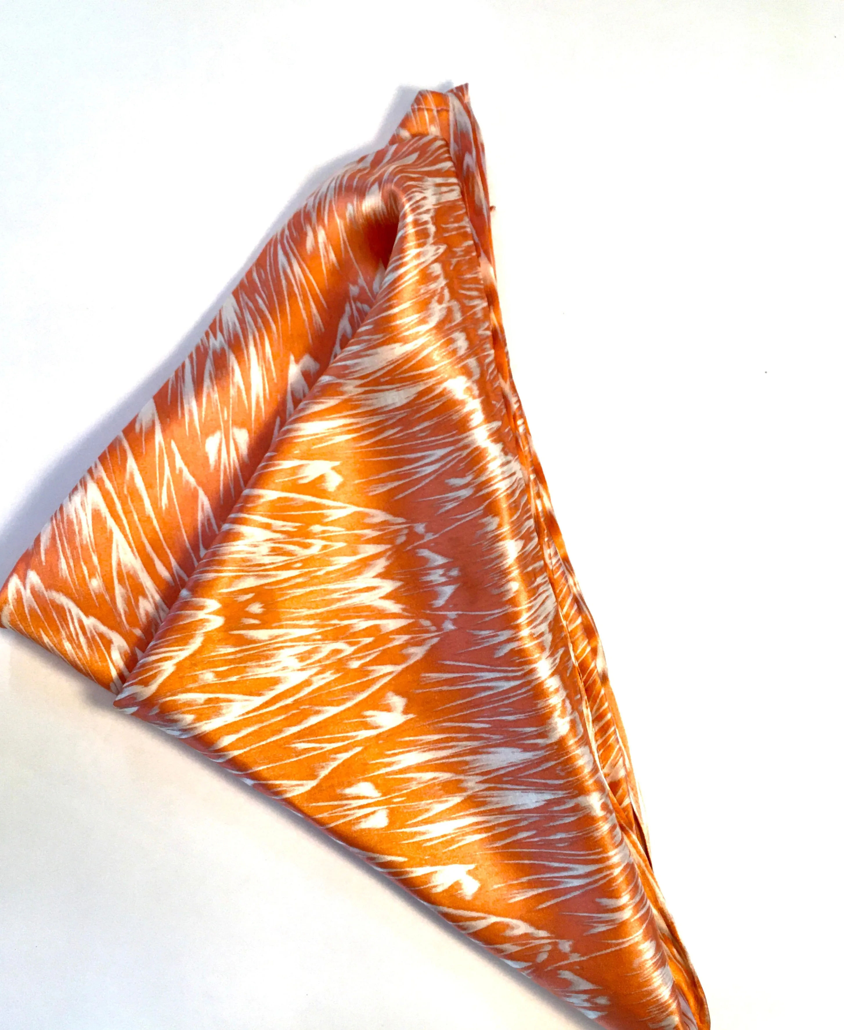 Scarf, Silk Mulberry Char muse Scarf,  32 x 32  inches